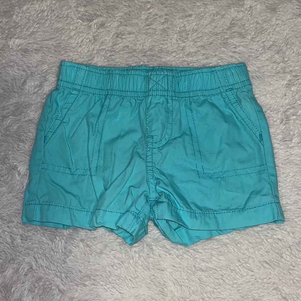 (3 for $10) carters blue shorts